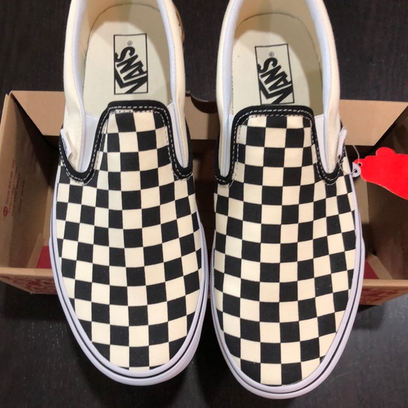 Vans Classic Slip-on Gum Block Checkerboard - Picture 3 of 4